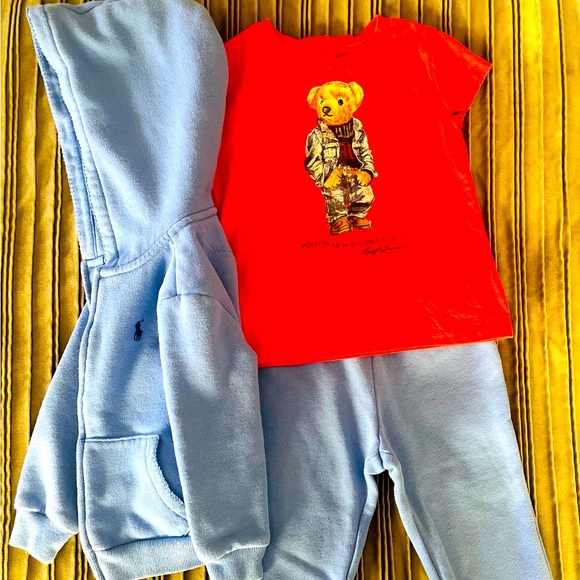 Baby Polo Ralph Lauren sweatsuit.. - Picture 1 of 1